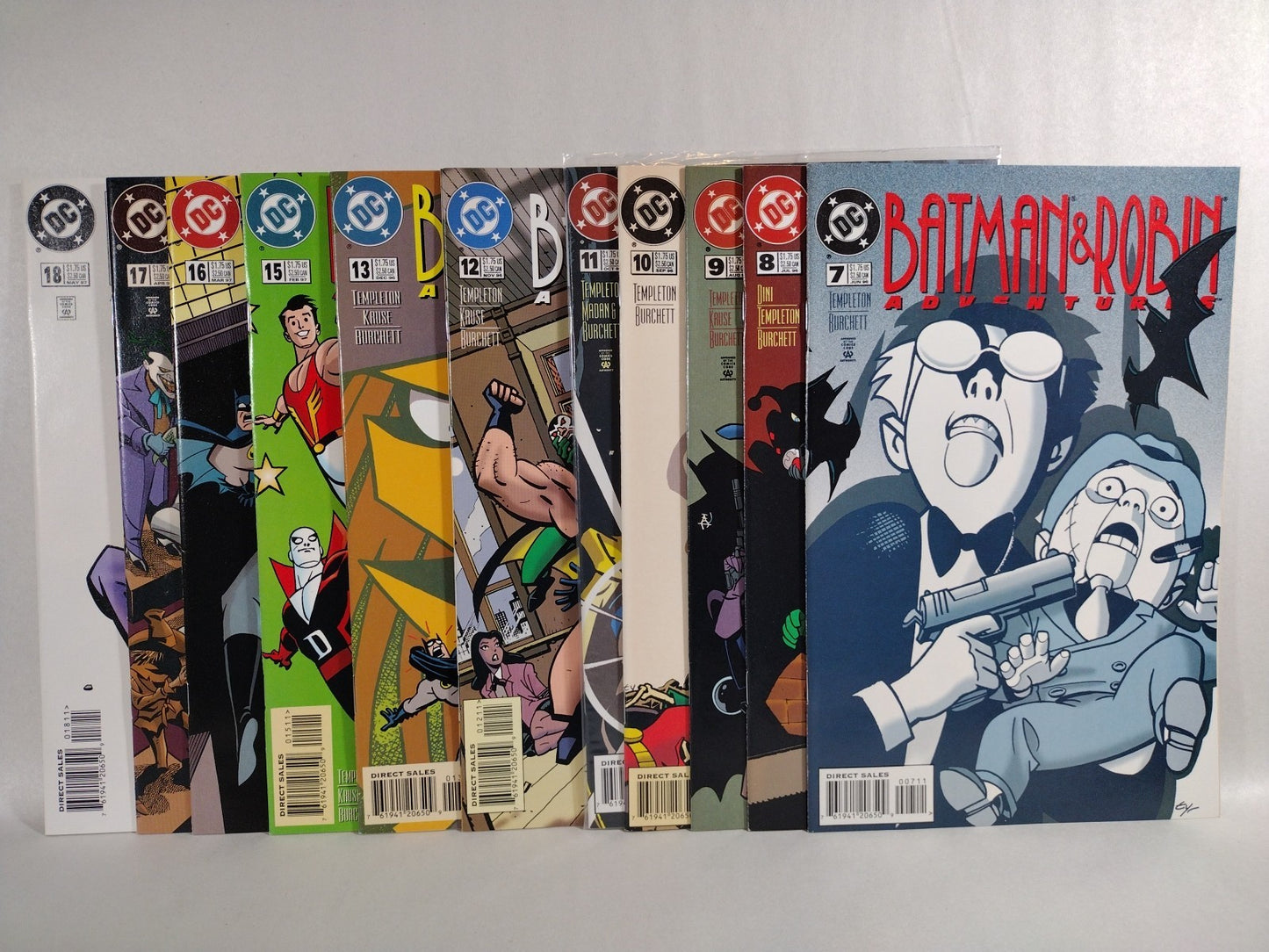 Batman And Robin Adventures (1996) DC Comic Lot 7 8 9 10 11 12 13 15 16 17 18
