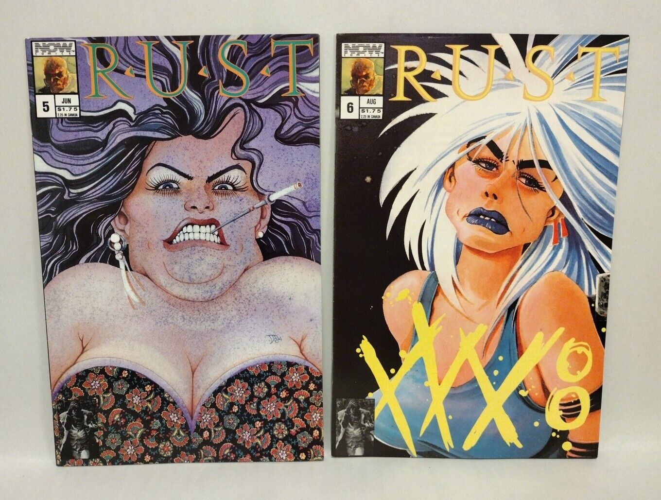 Rust (1989) Malibu Comic Lot Set #1 2 3 4 5 6 7 Sun #12 Vol 2 #2 Vince Locke