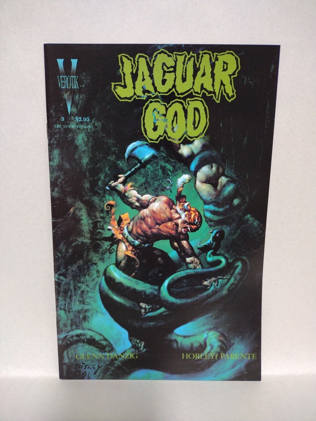 Jaguar God (1995) Verotik Horror Comic Lot Set #0 2 3 4 5 6 7 Glenn Danzig