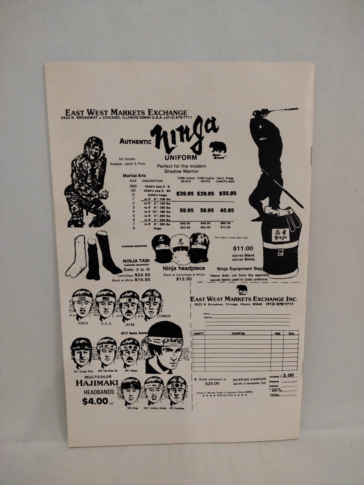 Savage Ninja (1984) Cadillac Comic Origin Of Michael Savage Power Comic