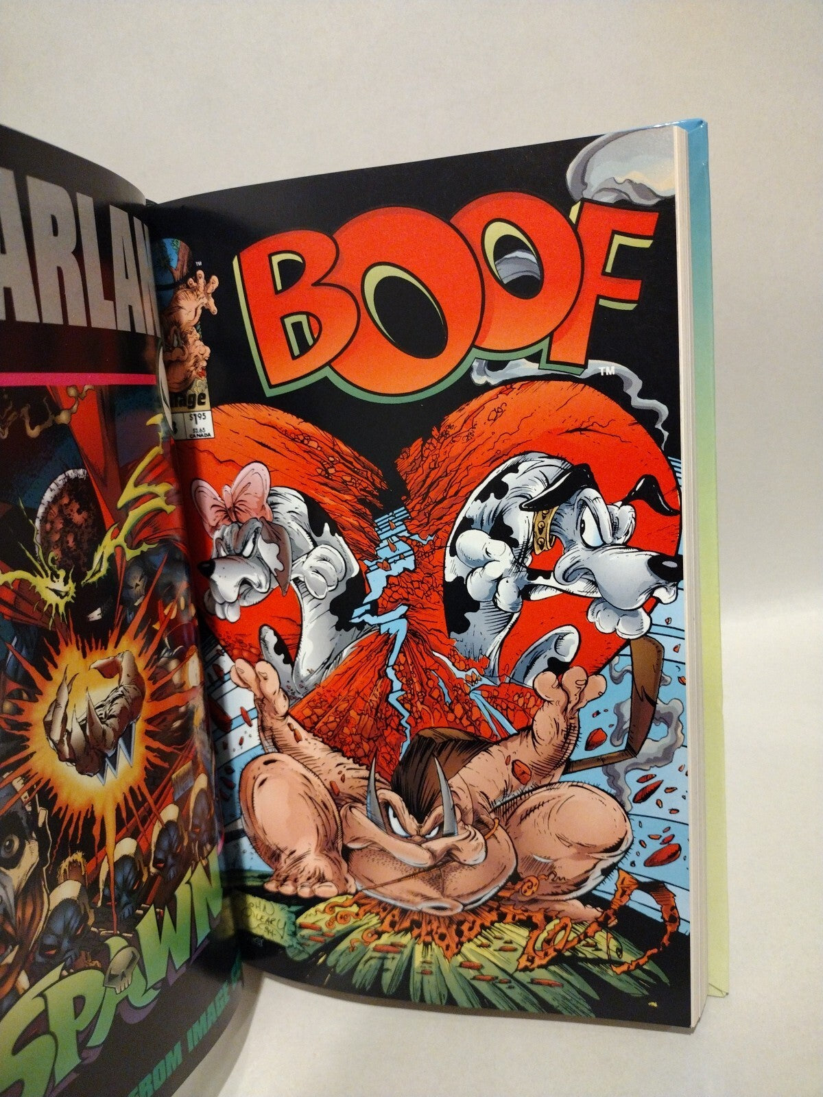Boof & The Bruise Crew 1994 Complete Collection Custom Bound Image Comic HC ARG