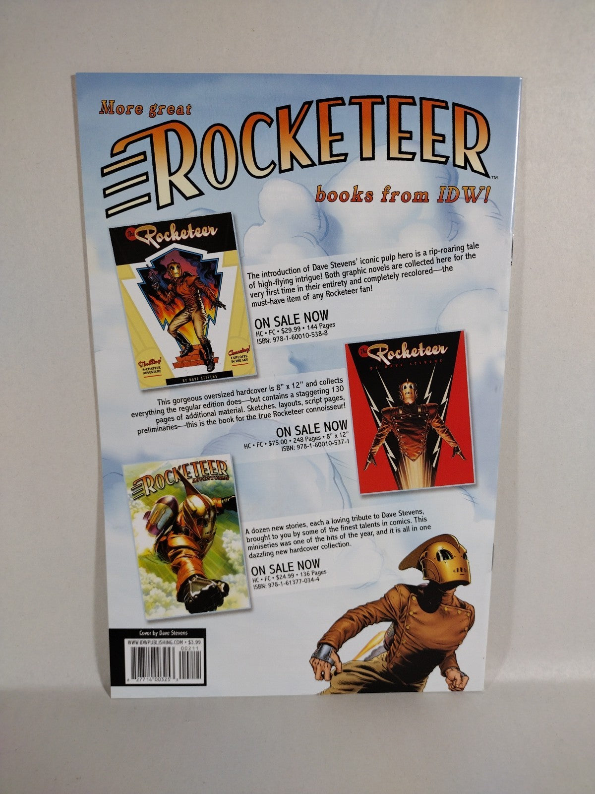 ROCKETEER ADVENTURES (2011) Complete IDW Comic Set #1-4 + ADVENTURES 2 #2-4 NM