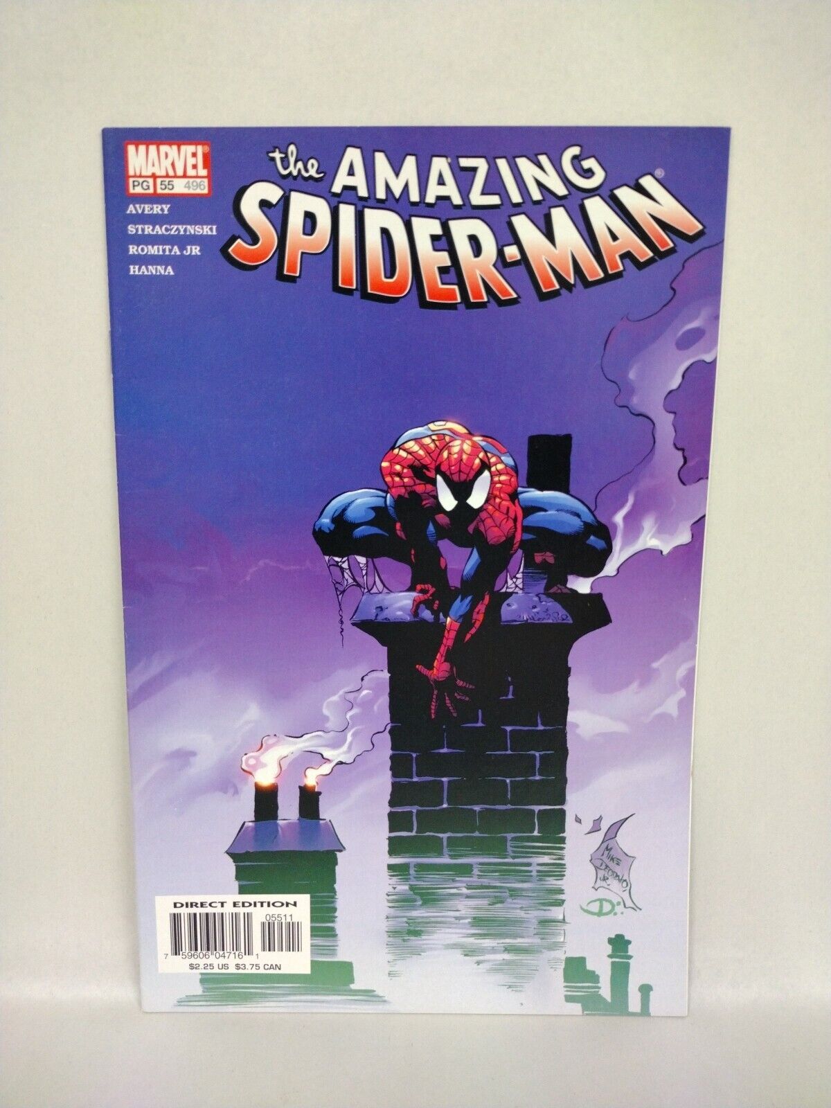 Amazing Spider-Man (2003) Marvel Comic Lot Set #50-58 J Scott Campbell Covers