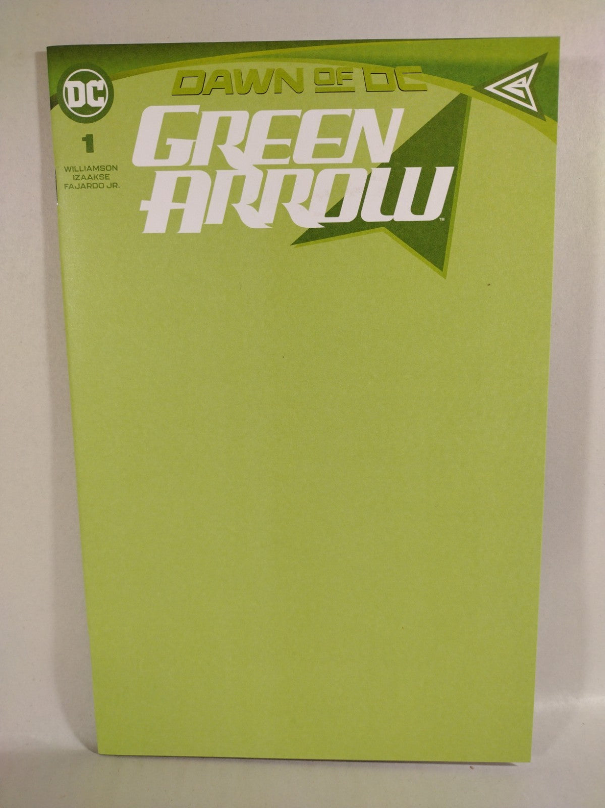 Green Arrow #1 (2023) DC Comic Blank Sketch Variant Cover New NM