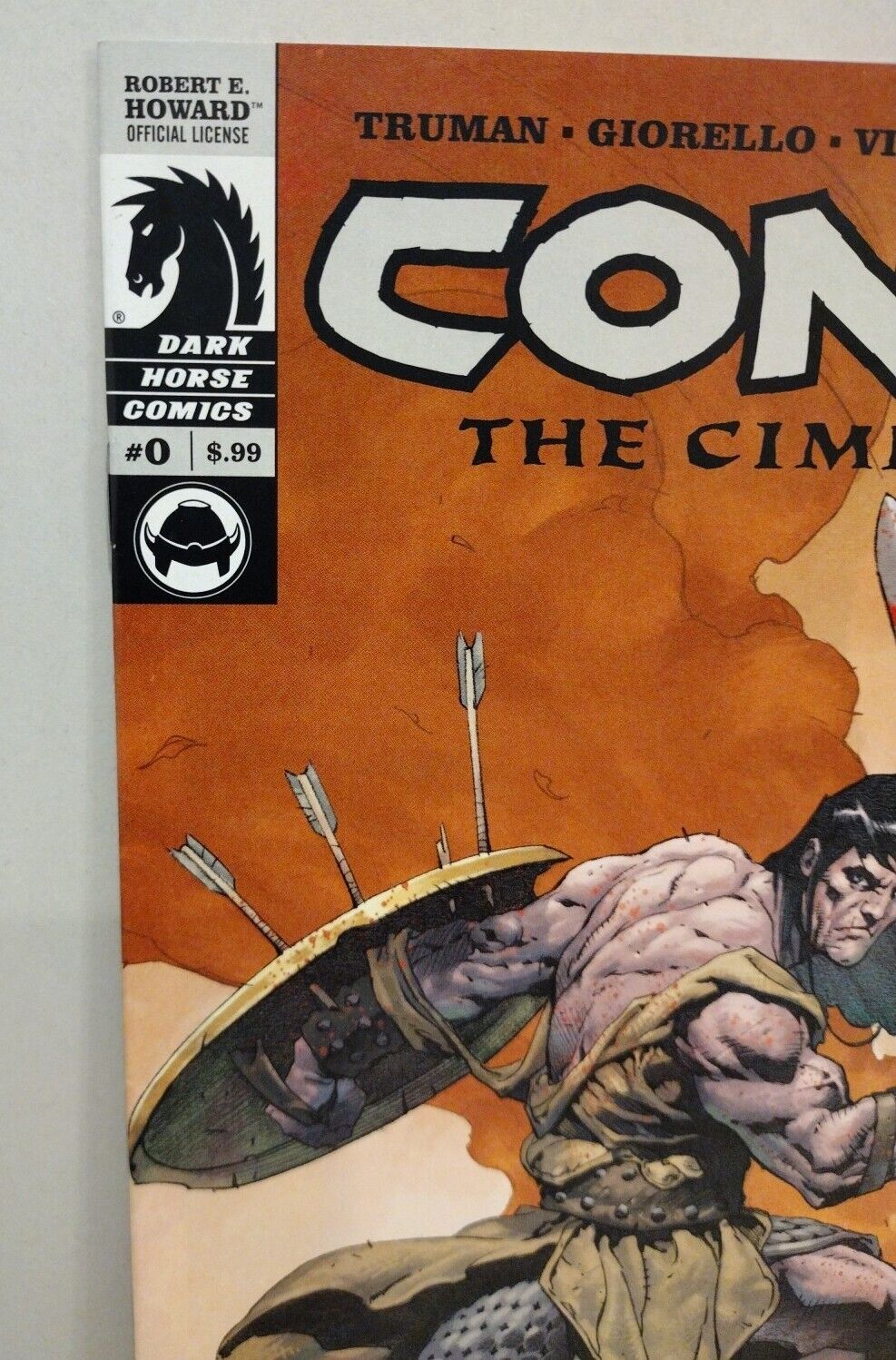 Conan The Cimmerian (2008) Dark Horse Comic Lot Set #0 #1 VF-NM