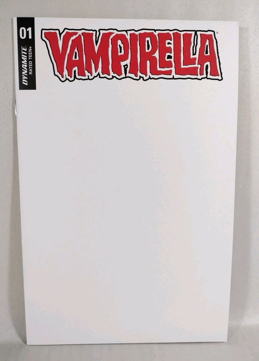 Vampirella #1 (2019) Dynamite Blank Sketch Variant Cover Comic New NM