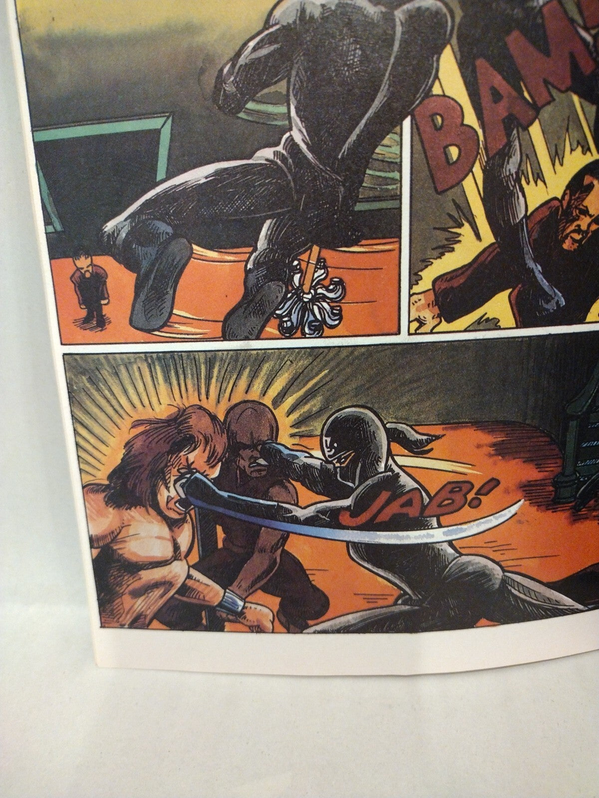 Savage Ninja (1984) Cadillac Comic Origin Of Michael Savage Power Comic