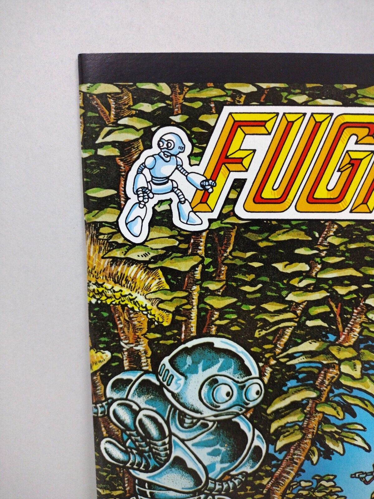 Fugitoid #1 (1985) Mirage Magazine Comic TMNT Triceritons 1st Appearance NM