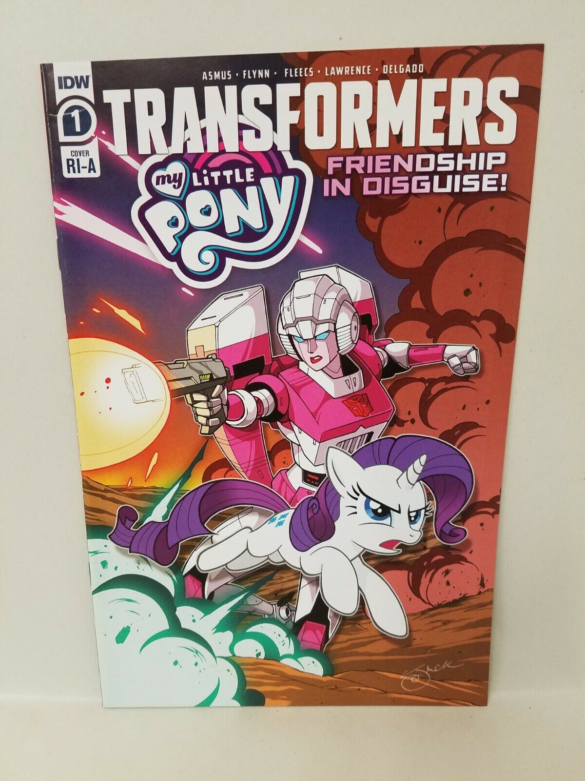 Transformers My Little Pony #1 (2020) Retailer Incentive Variant 