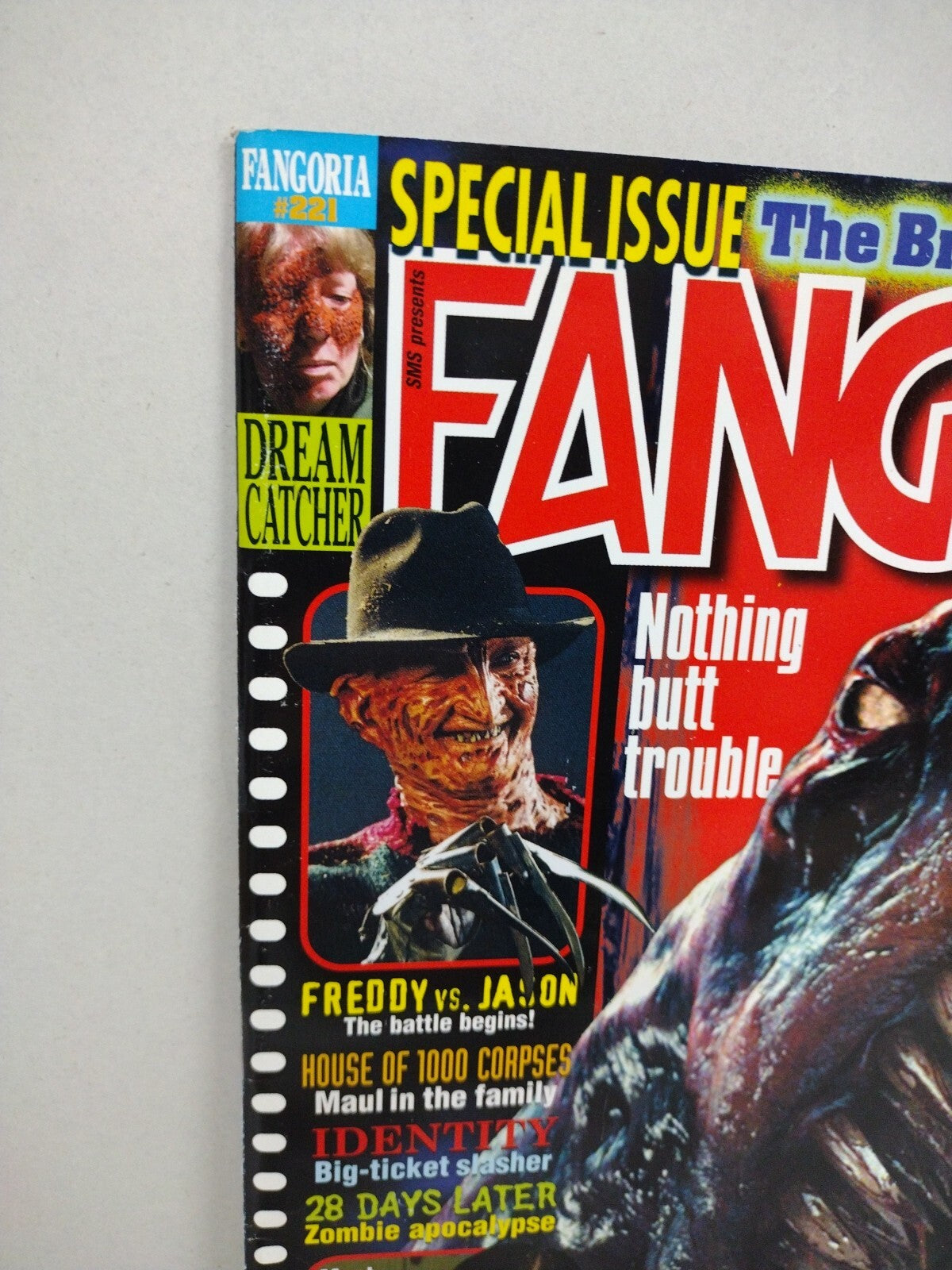 FANGORIA Magazine #221 (2003) Stephen King Dreamcatcher Freddy Vs Jason Willard