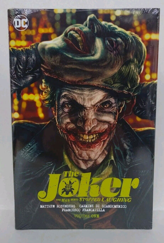 Joker The Man Who Stopped Laughing Vol 1 DC Comics Hardcover New Sealed