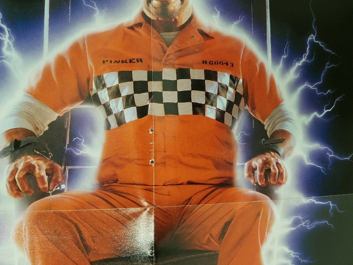 1989 Wes Craven's Shocker DC Comics Promotional Poster - 11 3/8" x 17 3/4"