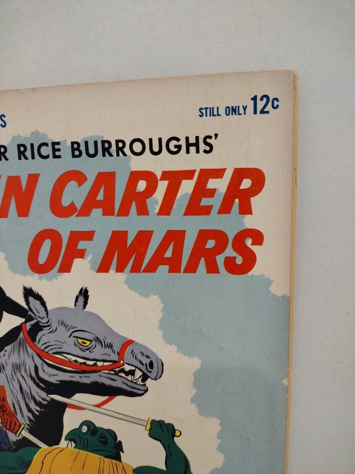 John Carter of Mars #1 (1952) Gold Key 2nd Print Jesse Marsh