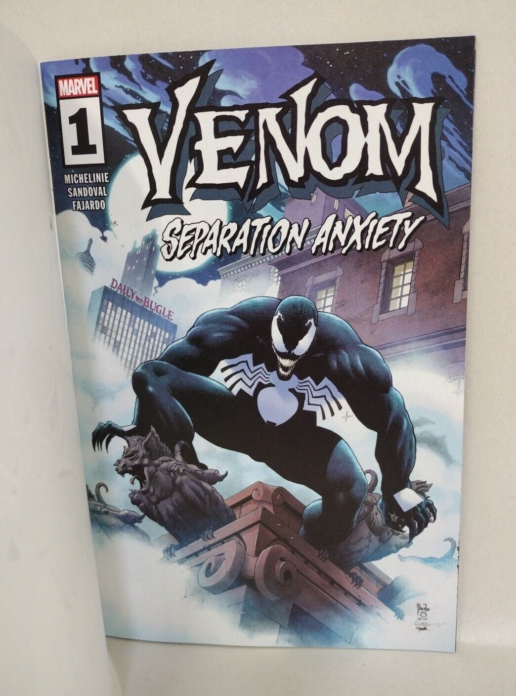 VENOM Separation Anxiety #1 (2024) Marvel Sketch Var W Original Dave Castr Art