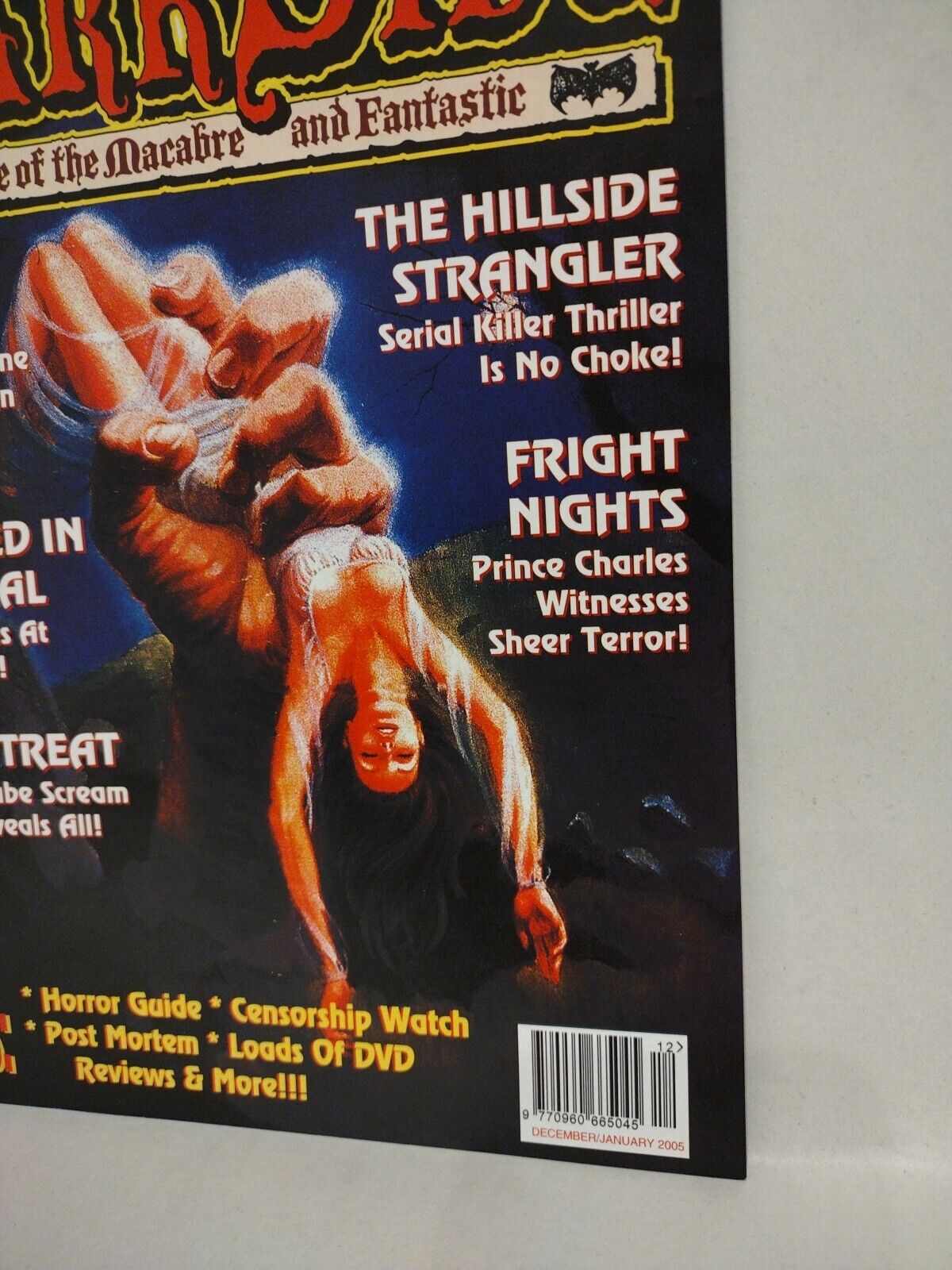 The Dark Side Magazine #112 (2004) Yvonne Romain Hillside Strangler Fantasporto