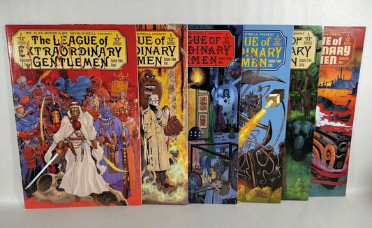 League Of Extraordinary Gentlemen Vol 2 (2002) Complete Mini-Series #1-6 VF-NM