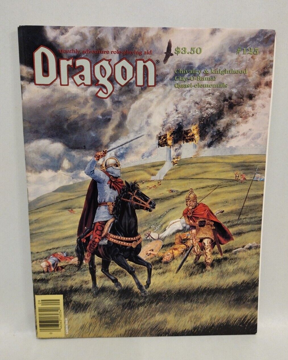 Dragon Magazine (1987) Lot Set Of 5 #121 124 125 154 155 D&D RPG 