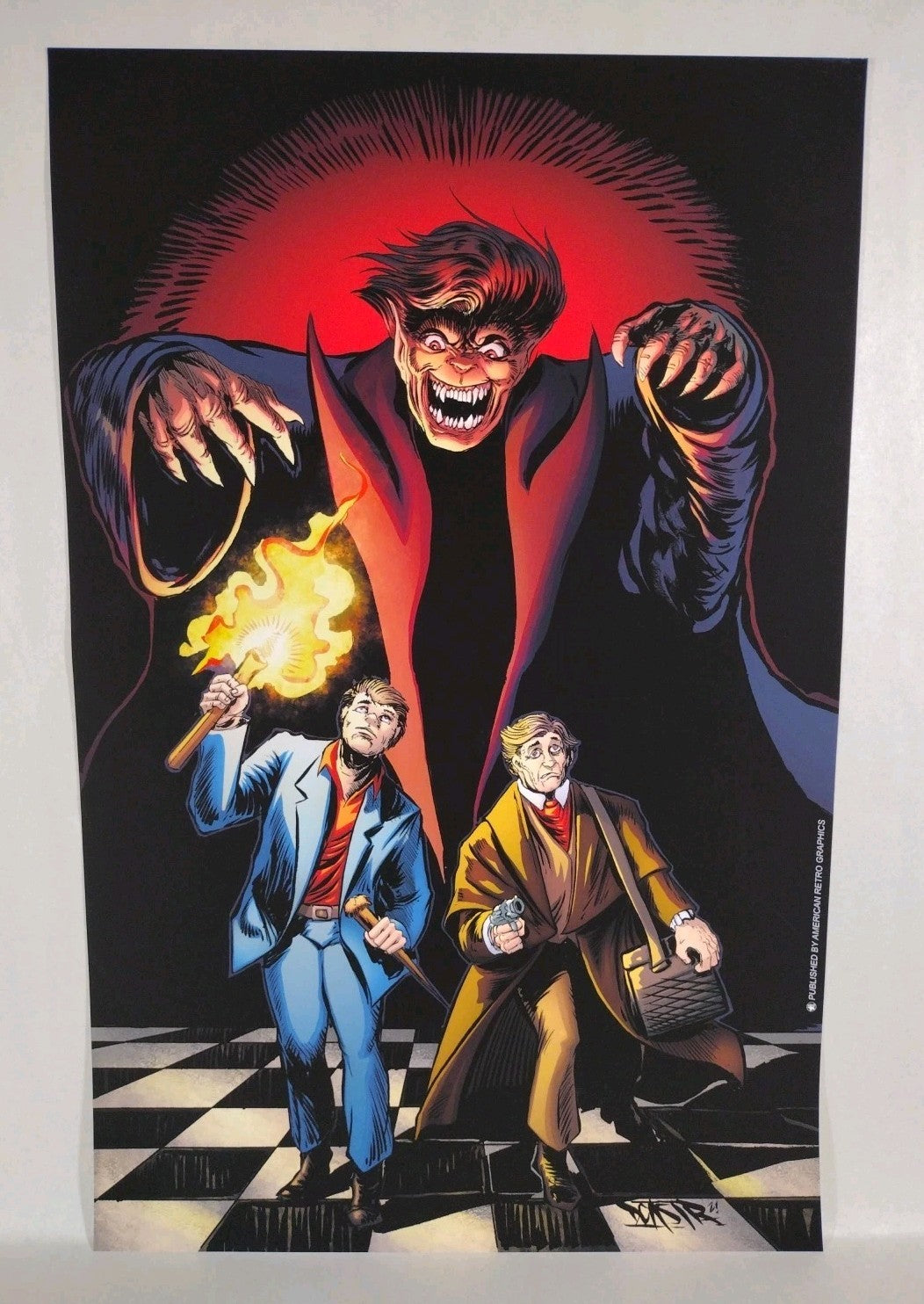 Fright Night (2023) Dave Castr 11X17" Comic Art ARG Matte Poster Print 