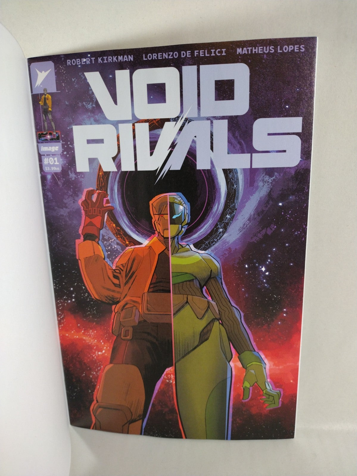 Void Rivals #1 (2023) Image Skybound Comic Blank Sketch Variant Cover NM