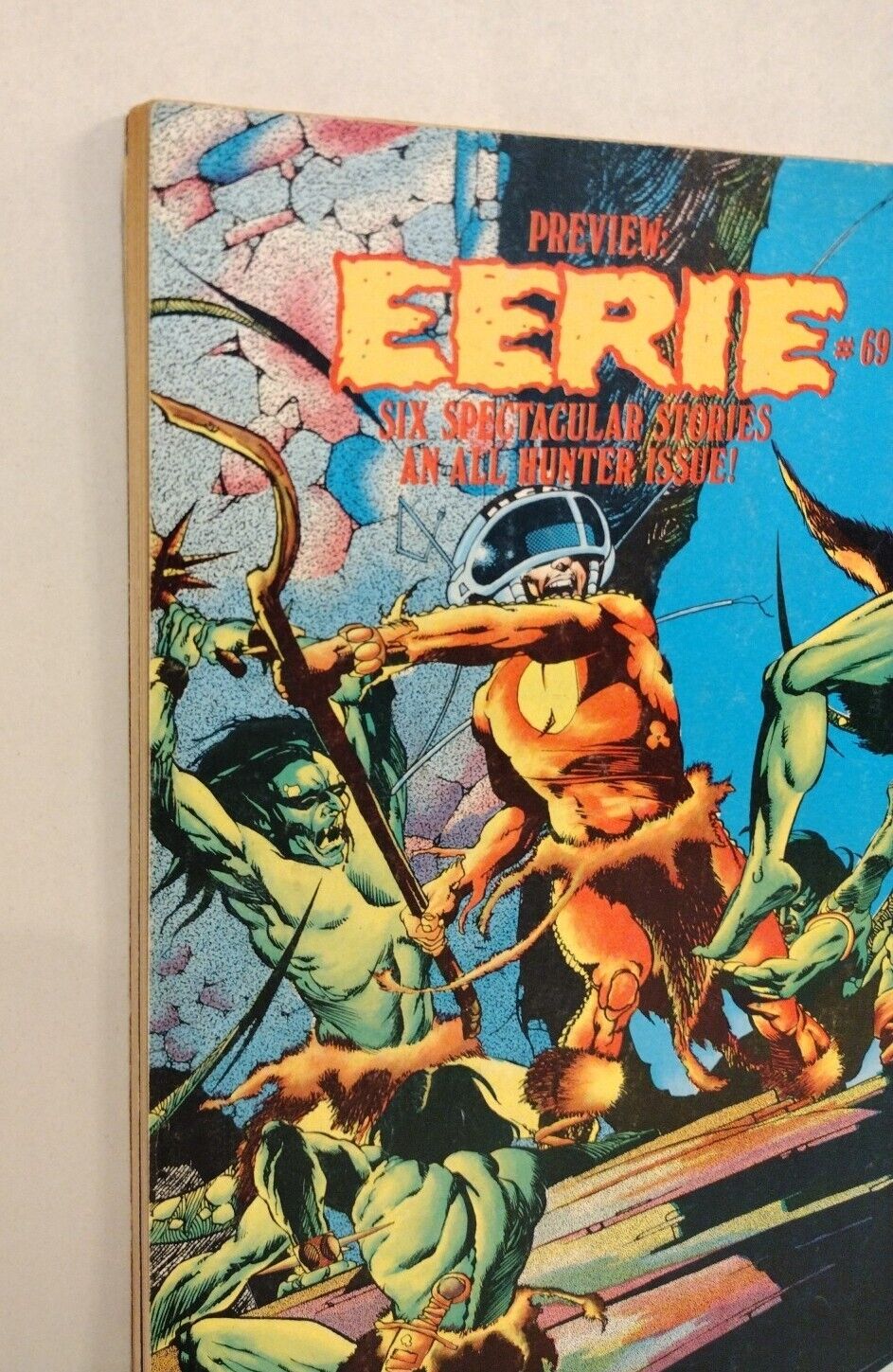 Eerie Magazine #68 (1975) Warren Hunter II Berni Wrightson Muck Monster In Color