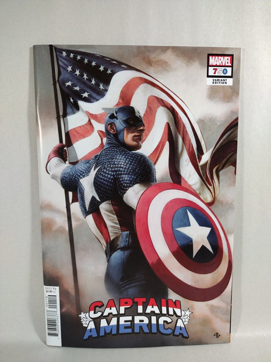Captain America #750 (2023) Marvel Comic Adi Granov 1:50 Ratio Variant NM