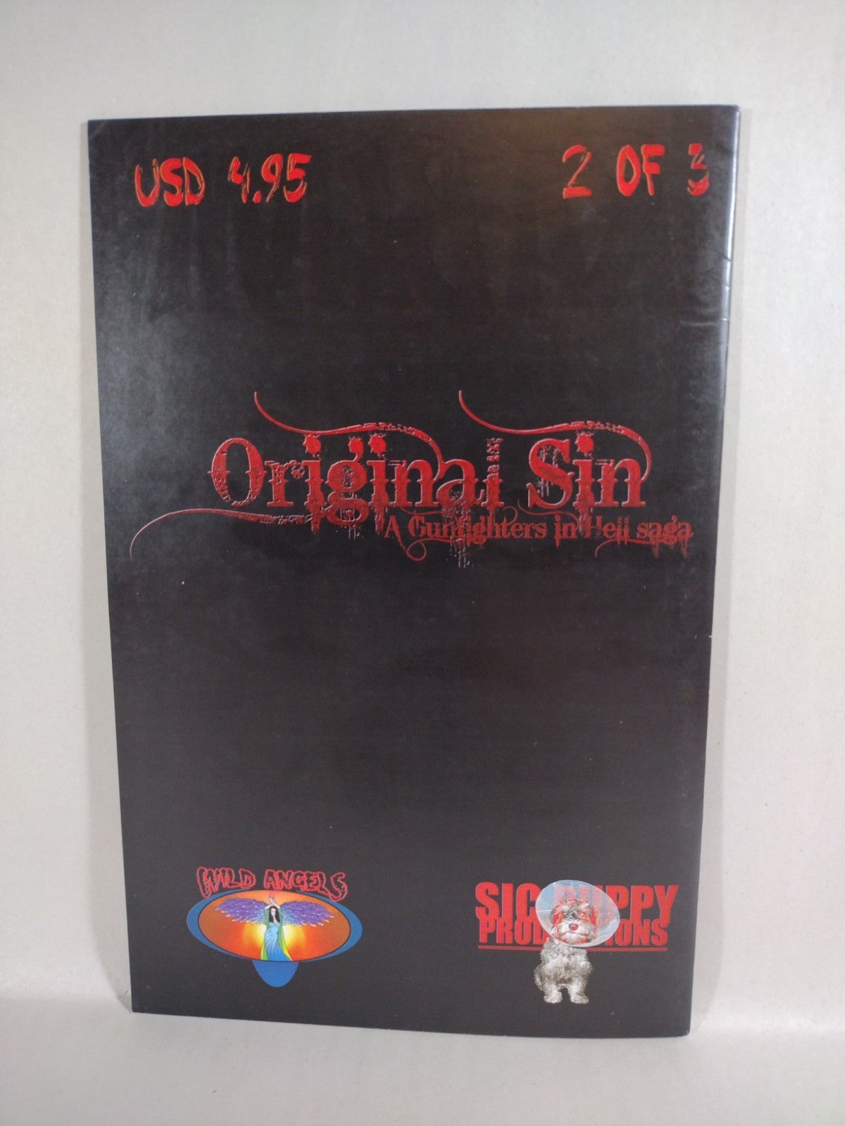 Original Sin (2012) Complete Wild Angels Comic Set #1 2 3 Signed Joe Tim Vigil