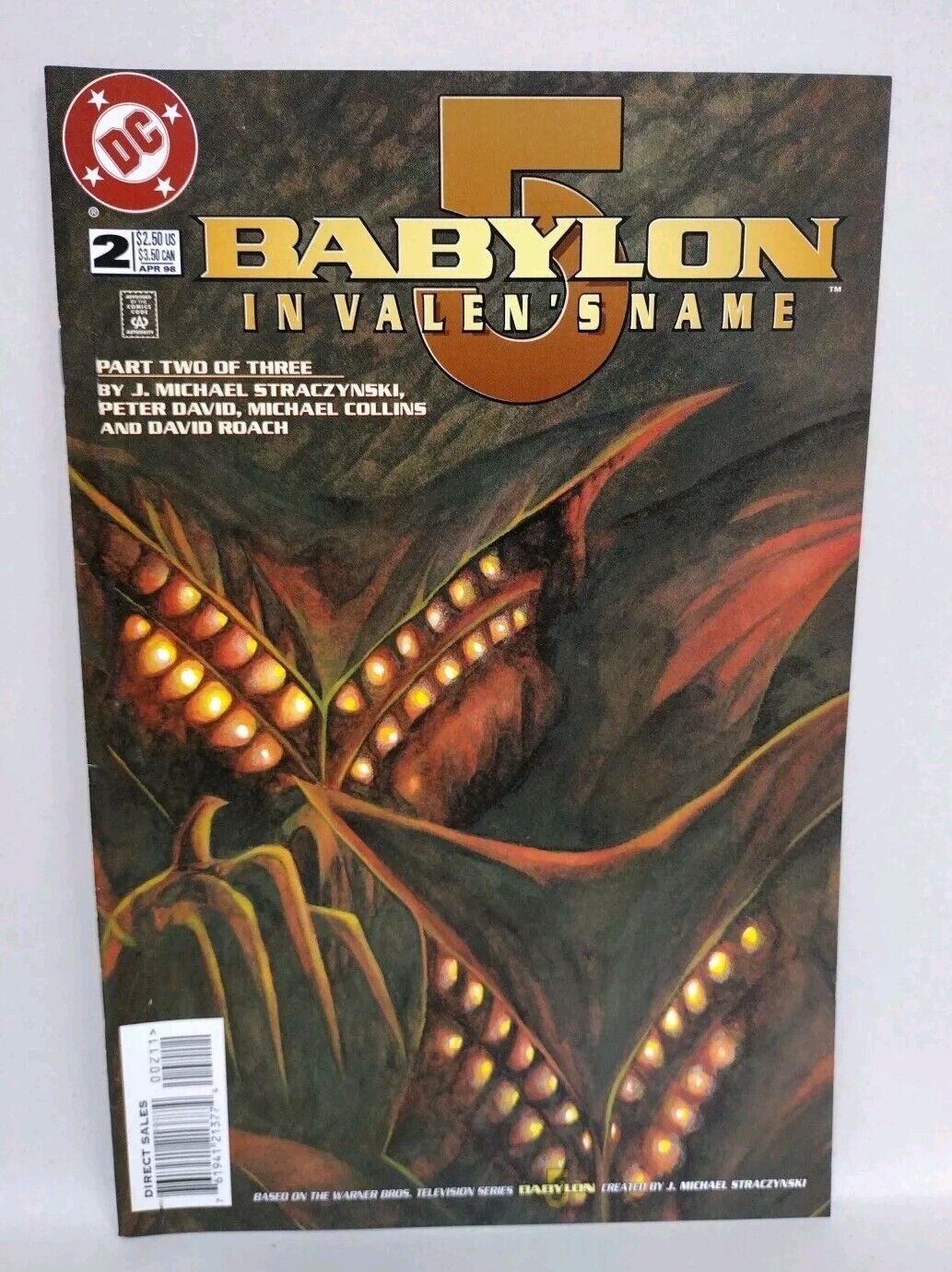 Babylon 5 In Valen's Name (1998) DC Comic Mini-Series Lot Set #2 3