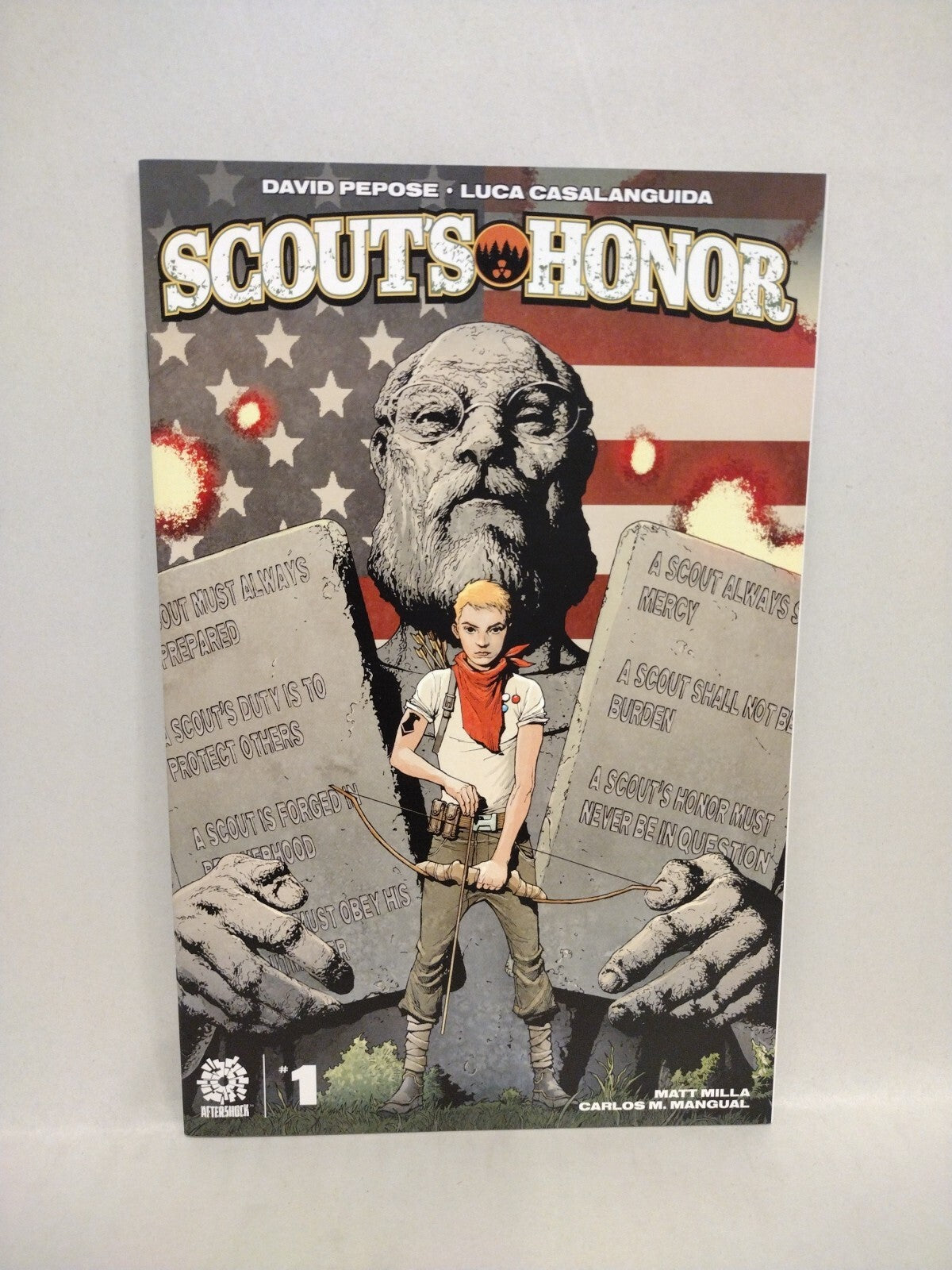 Scout's Honor (2021) Complete Aftershock Comic Lot Set #1 2 3 4 5 VF-NM