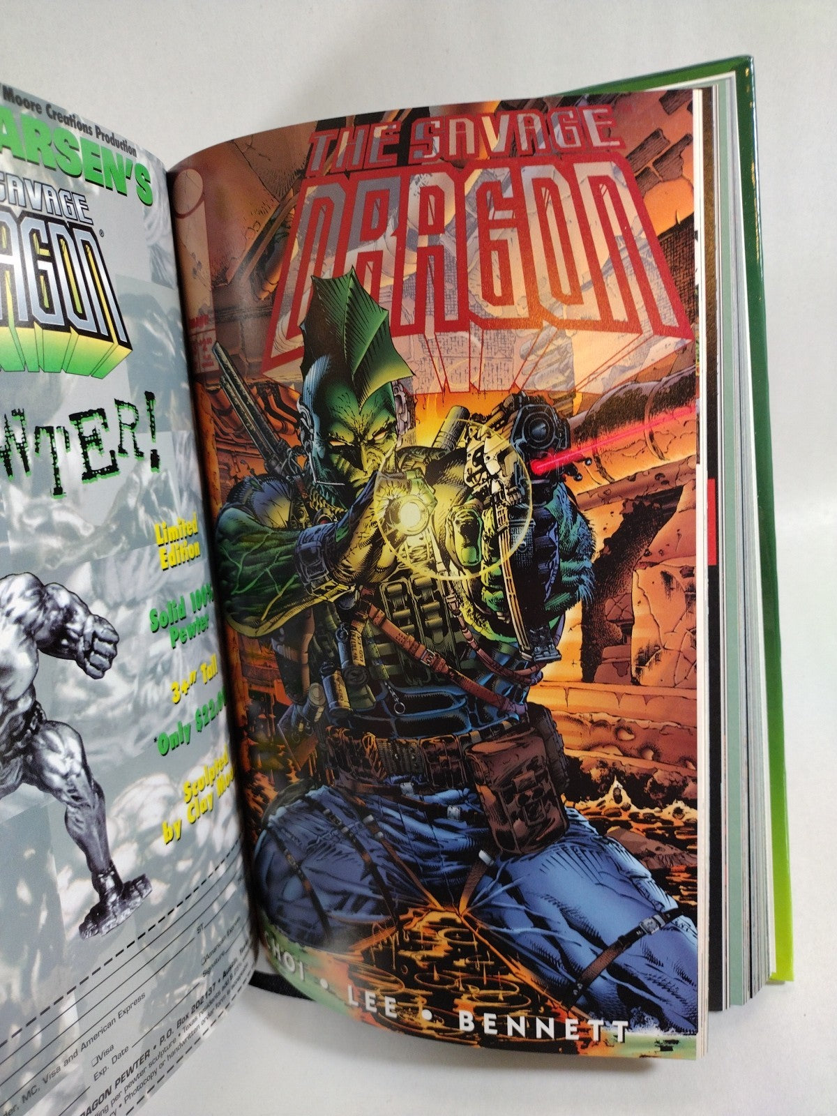 Savage Dragon Omnibus Savage Edition (1992) Image Custom Bound Comic HC W DJ