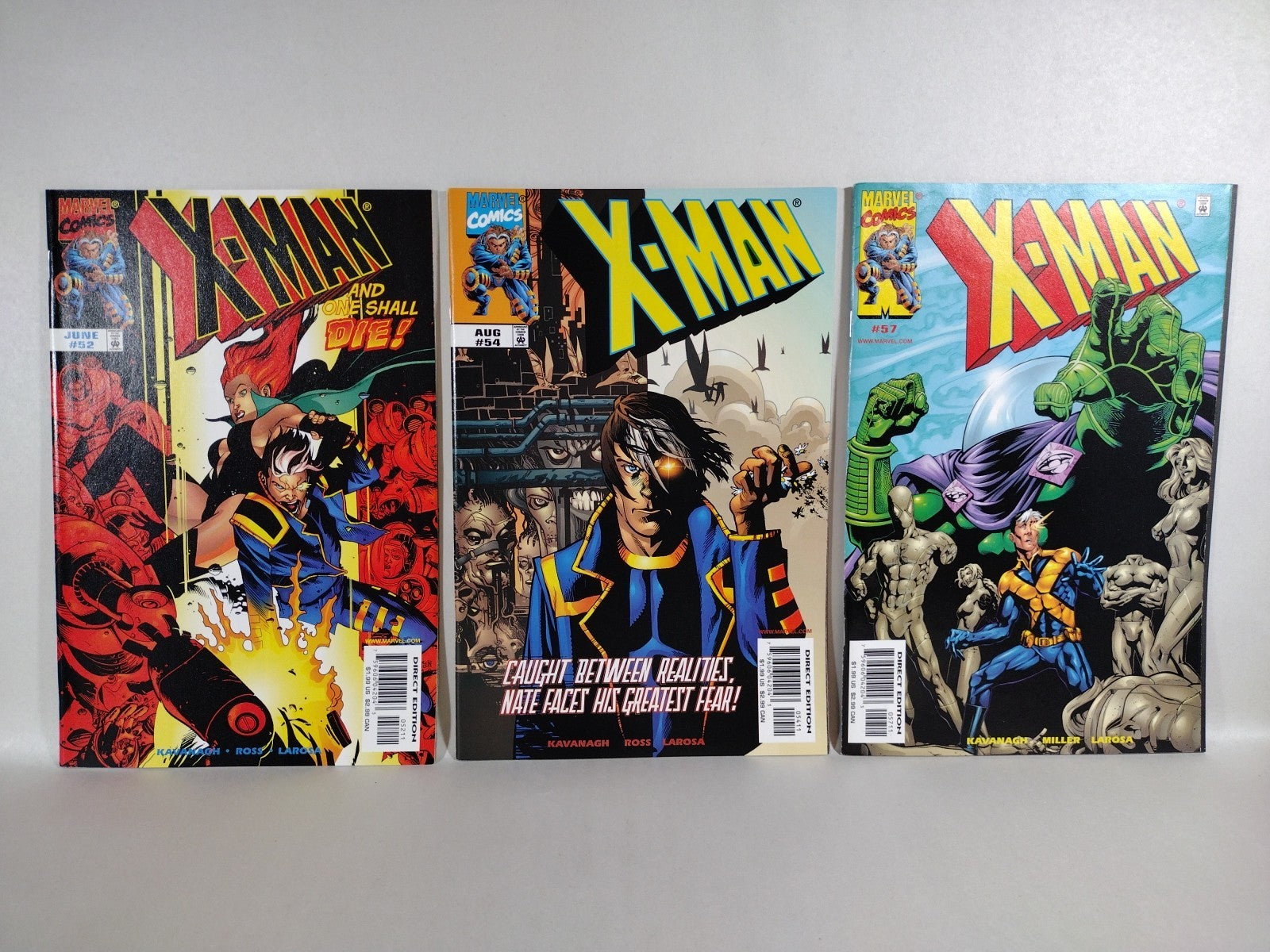 X-Man (1995) Marvel Comic Lot Of 29 5-10 17 21-24 26-38 52 54 57 Flashback+ F-NM