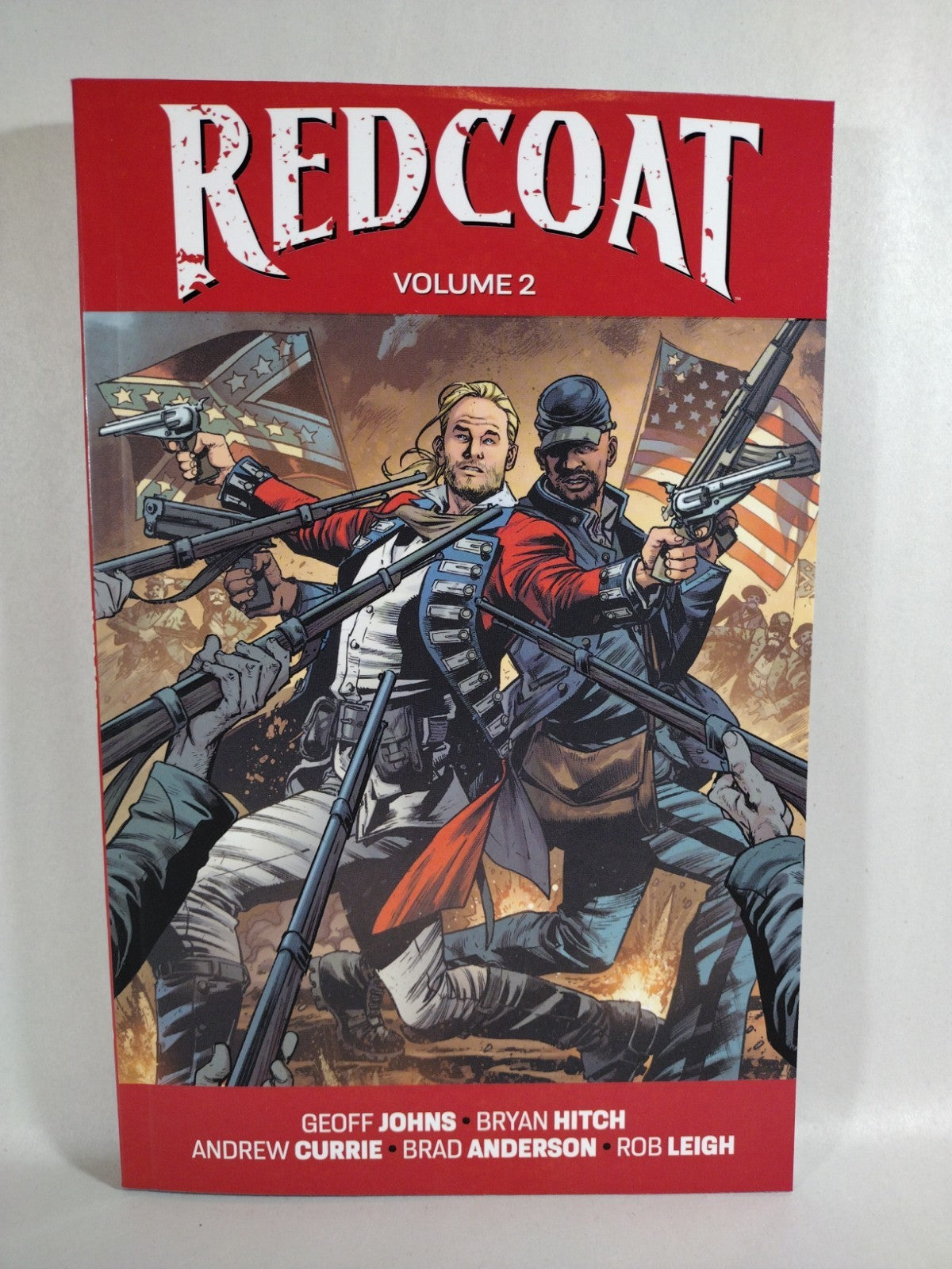 Redcoat Vol 2 (2026) Image Comics Ghost Machine Geoff Johns TPB New