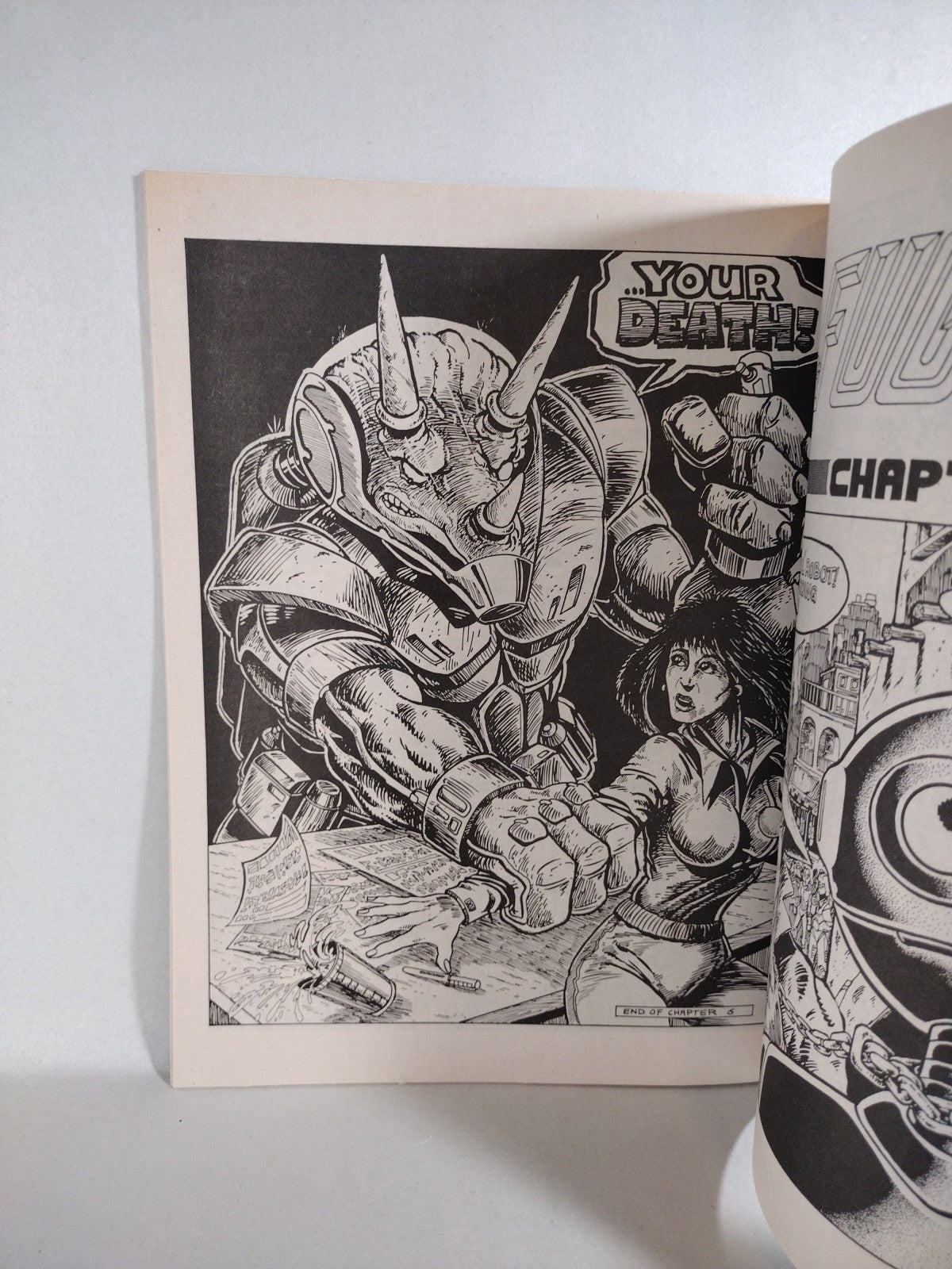 Fugitoid #1 (1985) Mirage Magazine Comic TMNT Triceritons 1st Appearance VF-NM