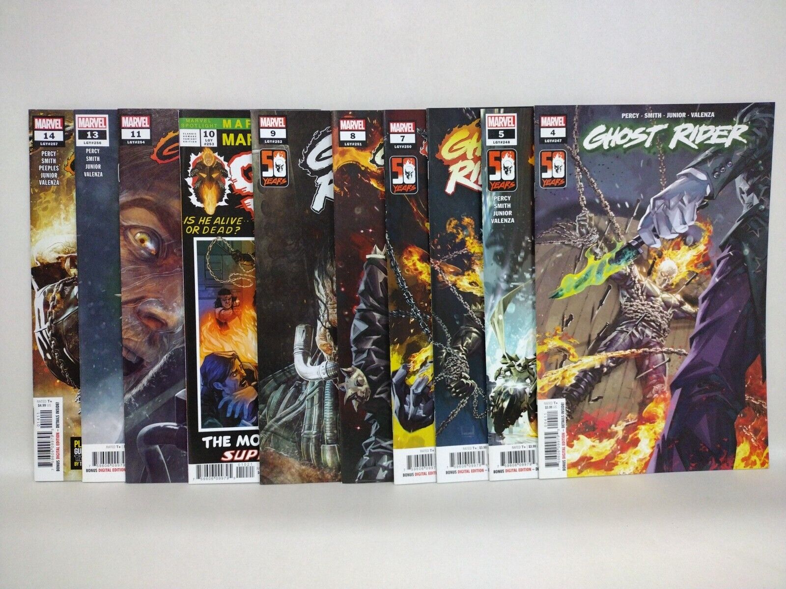 Ghost Rider (2022) Marvel Comic Set Lot #4 5 6 7 8 9 10 11 13 14 Benjamin Percy