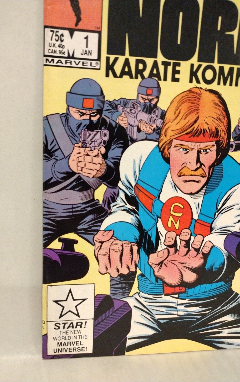 Chuck Norris Karate Kommandos (1987) Marvel Star Comic Lot Set #1 2