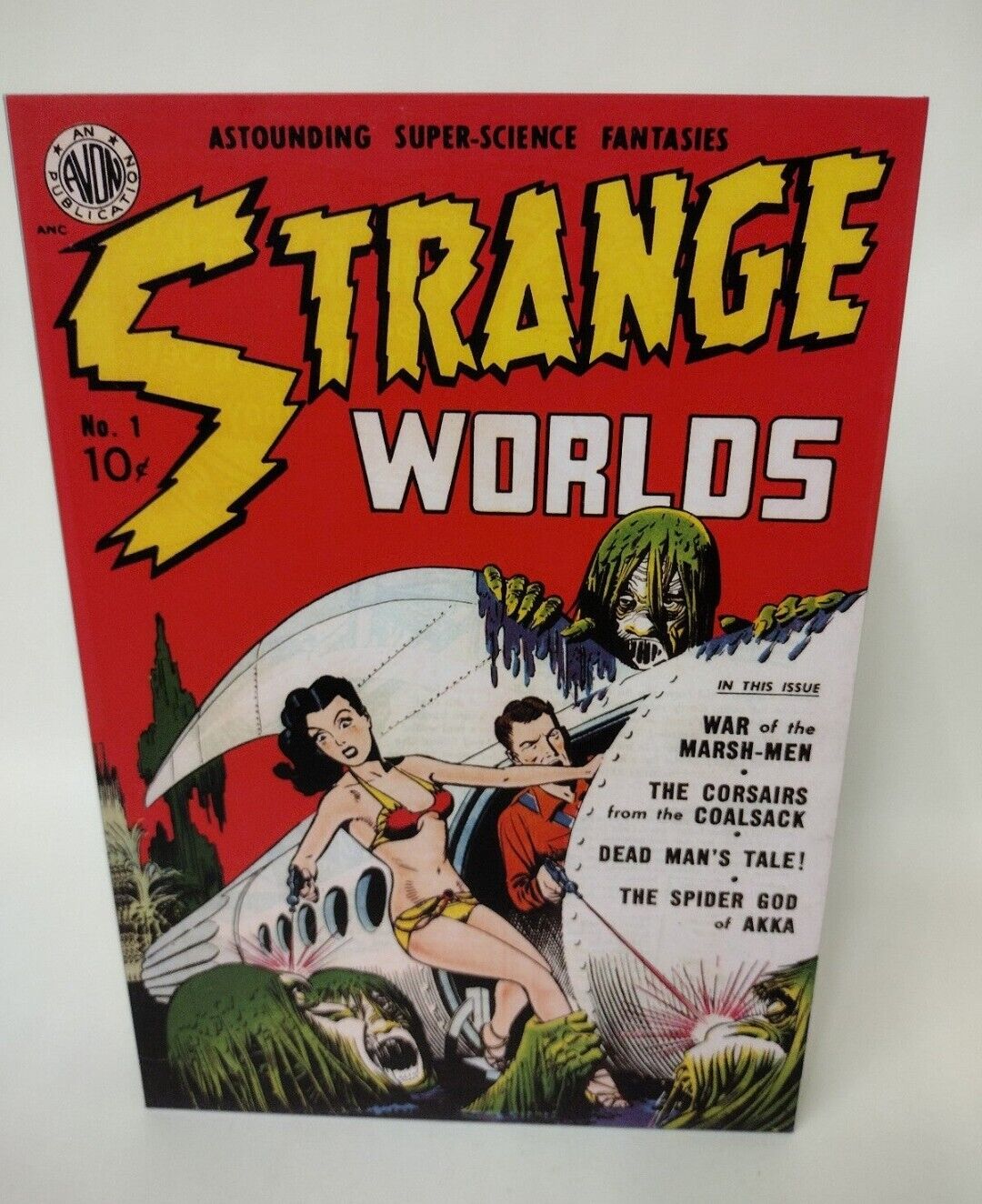 Strange Worlds Vol 1 (2014) Slipcase HC Ed Golden Age Horror Sci-Fi Rep