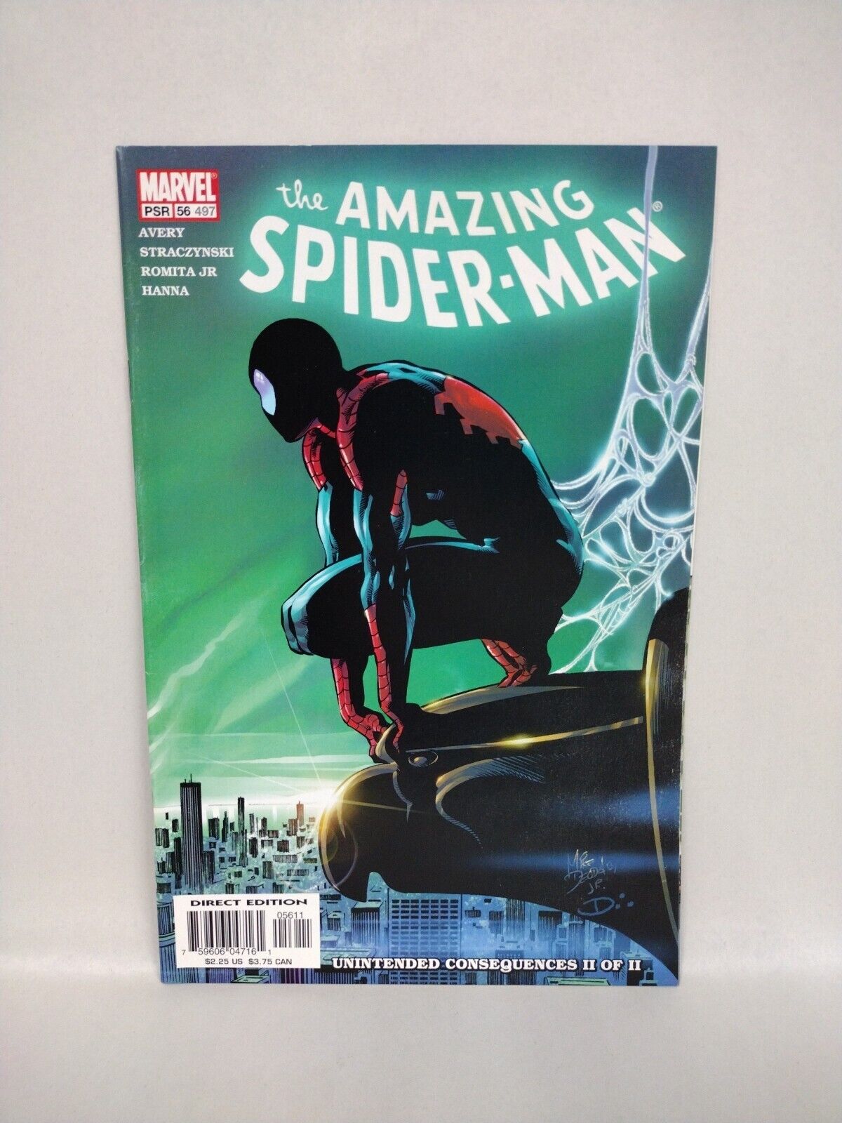 Amazing Spider-Man (2003) Marvel Comic Lot Set #50-58 J Scott Campbell Covers