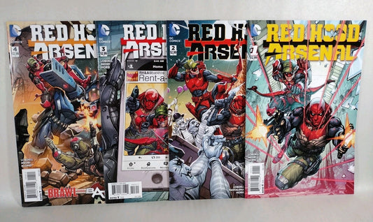 Red Hood Arsenal (2015) DC Comic Lot Set #1 2 3 4 VF-NM