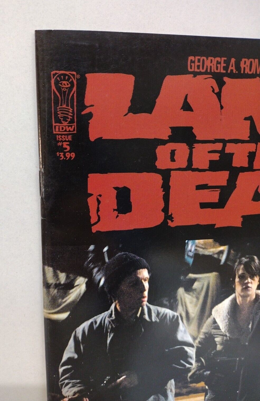 Land Of The Dead (2005) IDW Comic Lot Set #1 3 4 5 George Romero