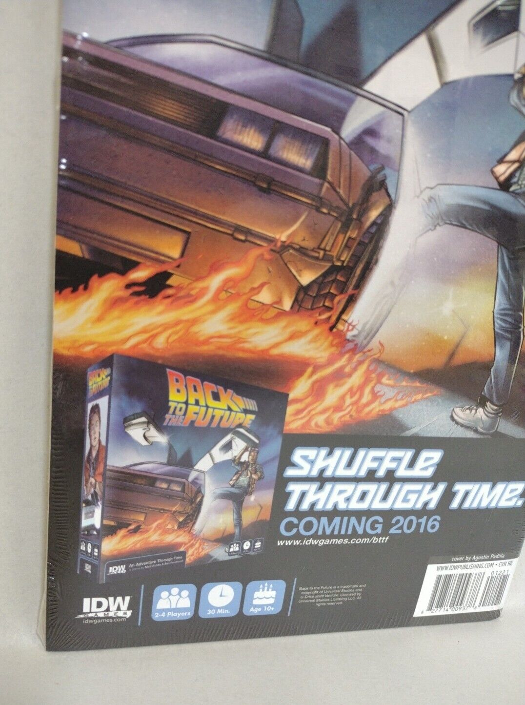 Back to the Future #1 Nerd Block Variant Comic IDW NEW SEALED
