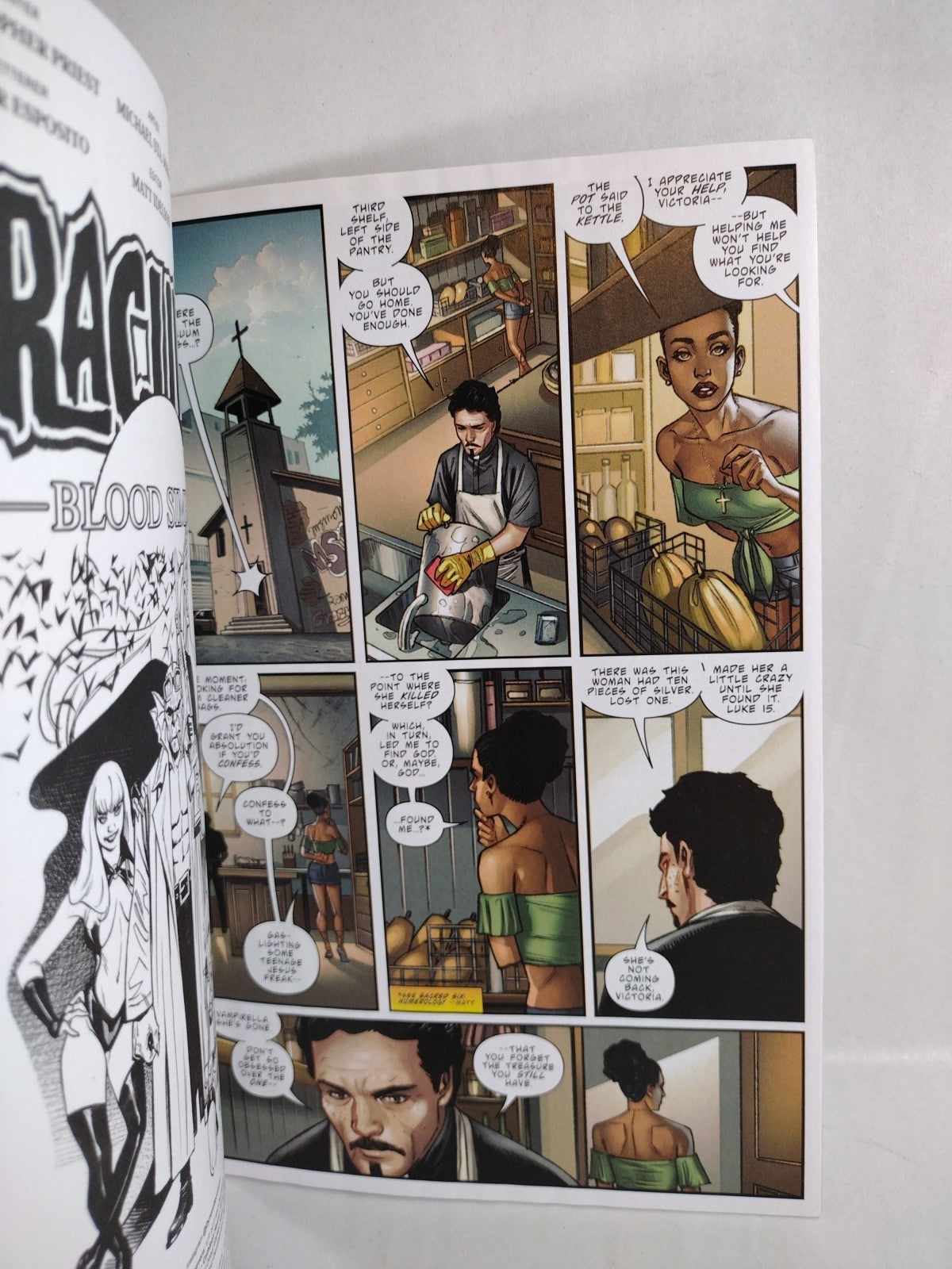 Draculina Blood Simple #1 (2023) Dynamite Blank Variant Cover Comic New NM