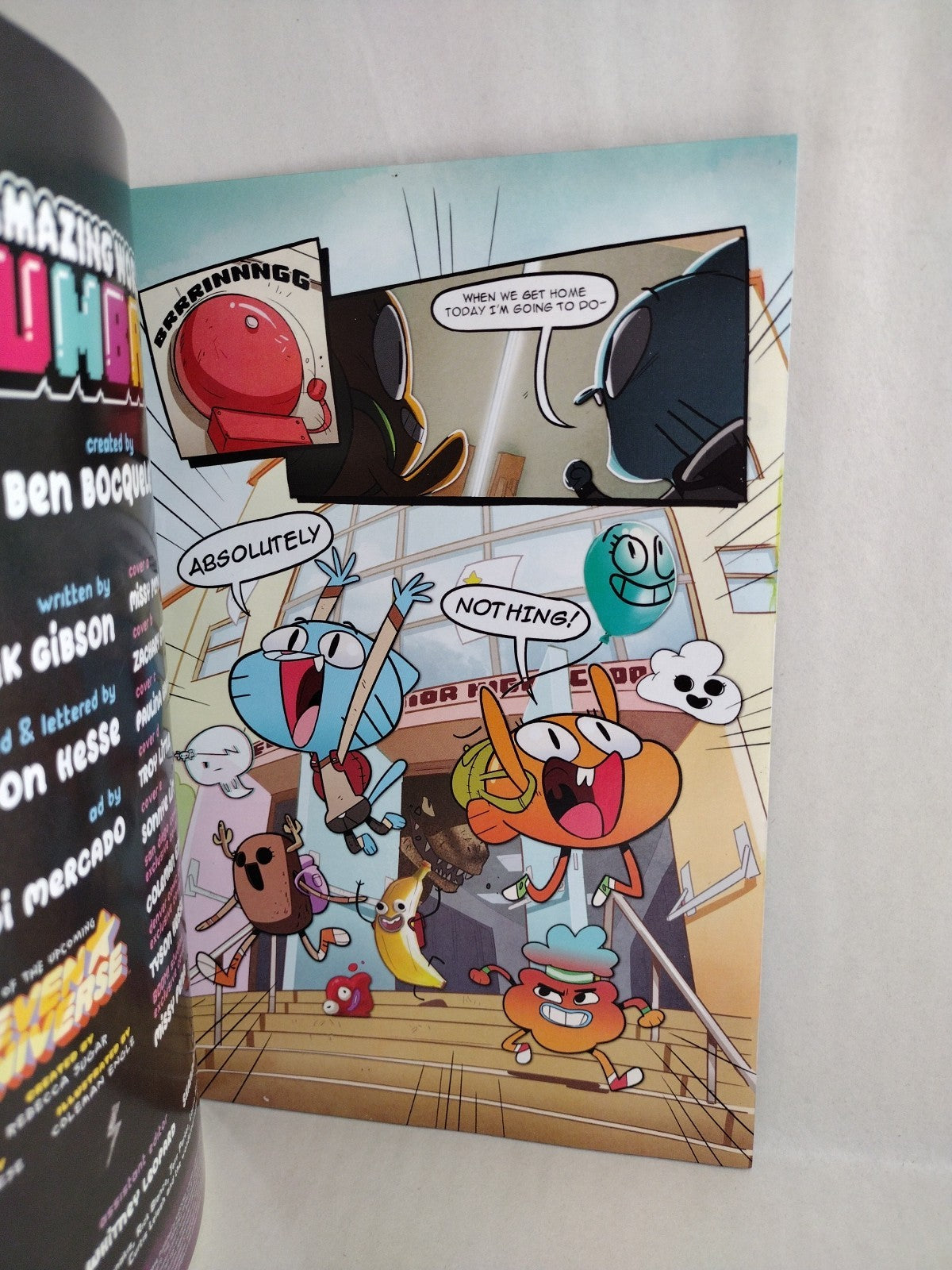 Amazing World Of Gumball #1 (2014) Sketch Cover Comic Variant W Original JAG Art