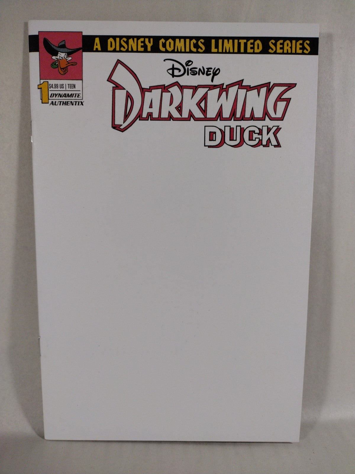 Darkwing Duck Facsimile #1 (2023) Dynamite Comic Sketch Cover NM