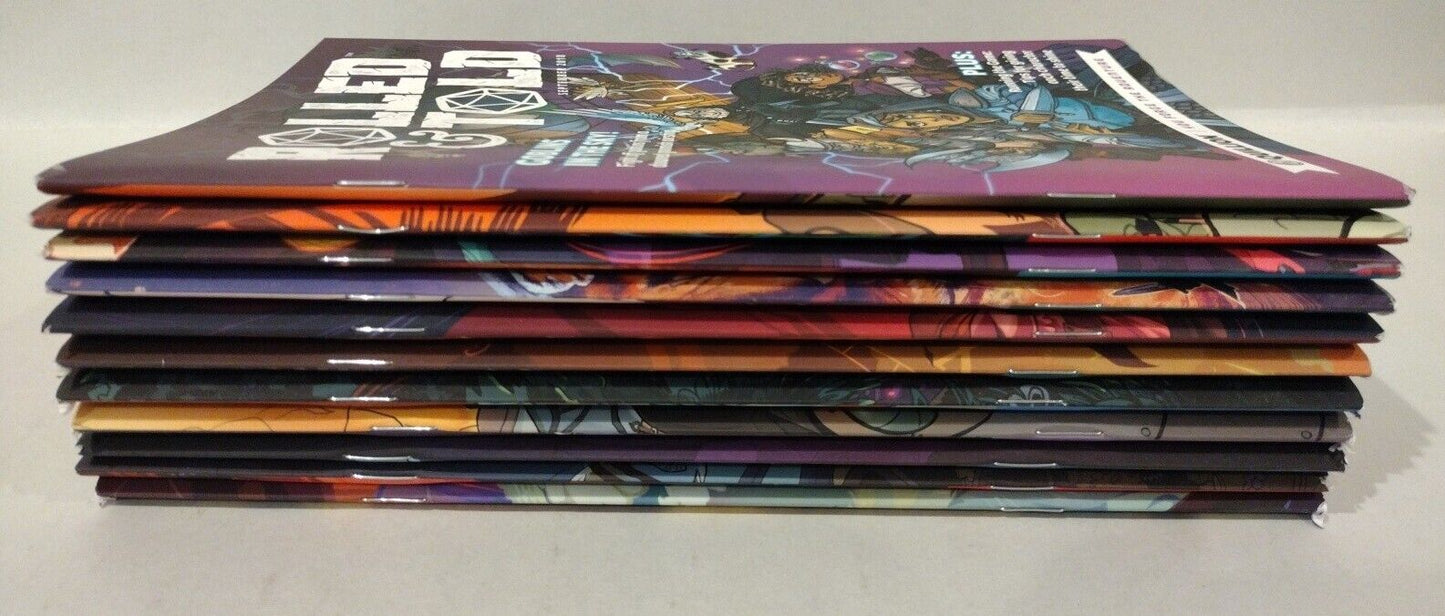 Rolled & Told (2018-19) #1-4, 6-12 Lion Forge Comic lot Of 11 issues D&D