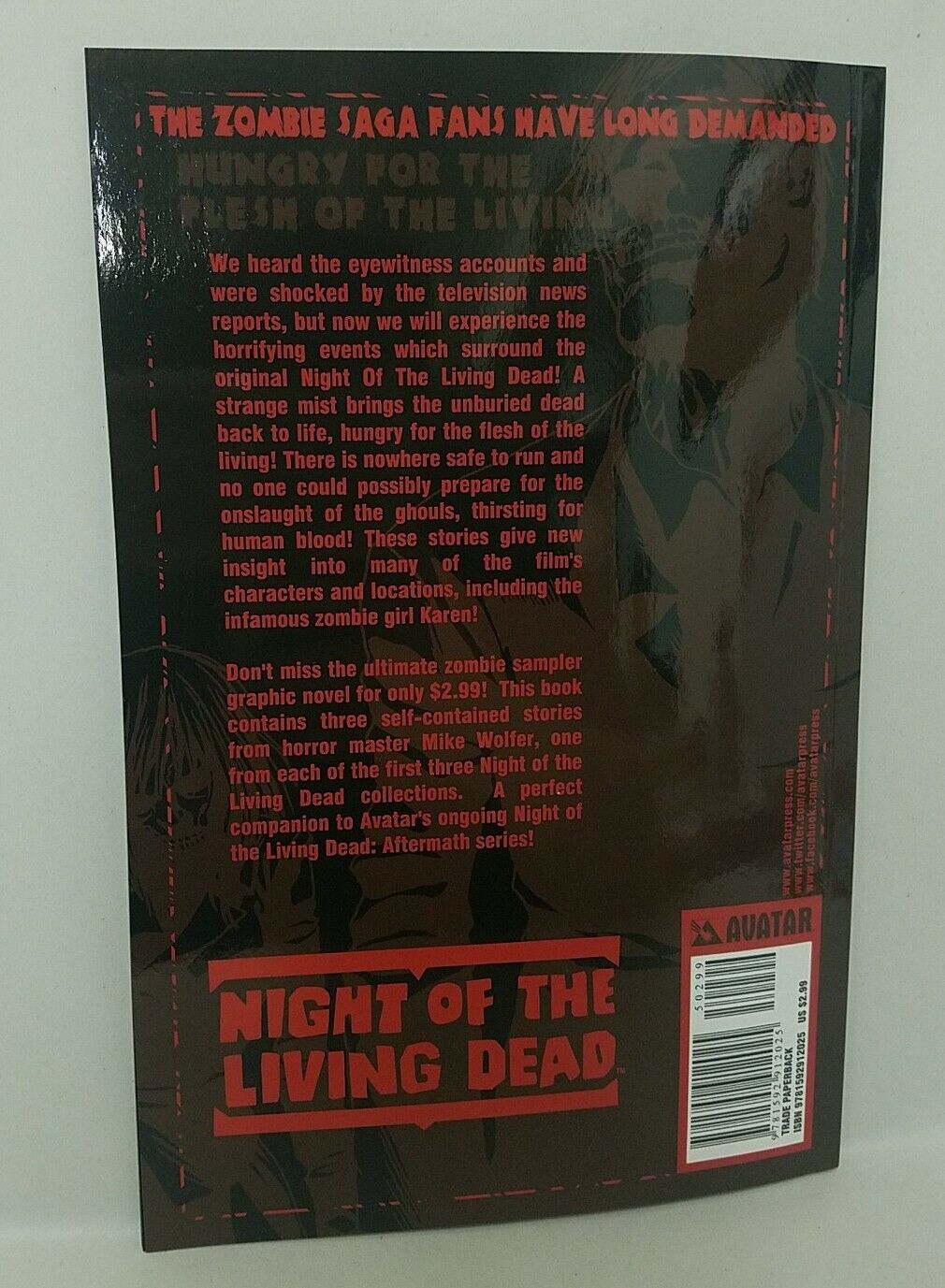 Night of the Living Dead Day of the Dead (2012) TPB Companion SC Avatar New