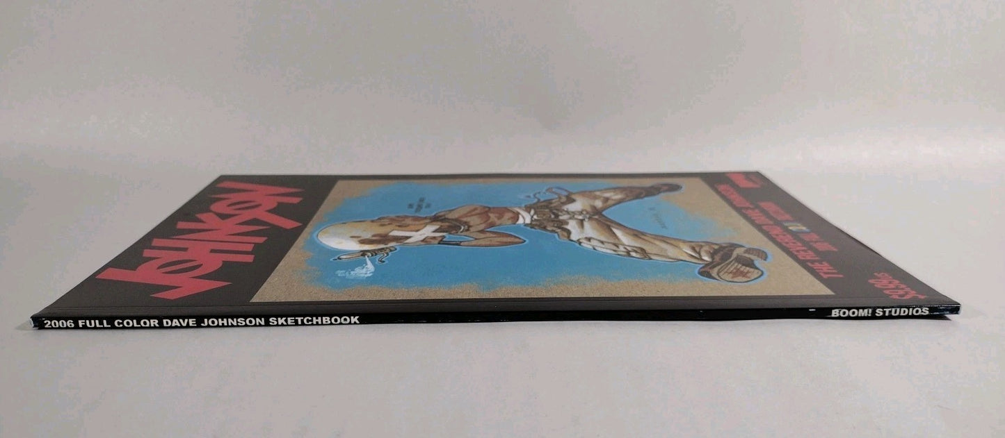 Dave Johnson 2006 Sketchbook TPB New Unread Boom! Devilpig Studios