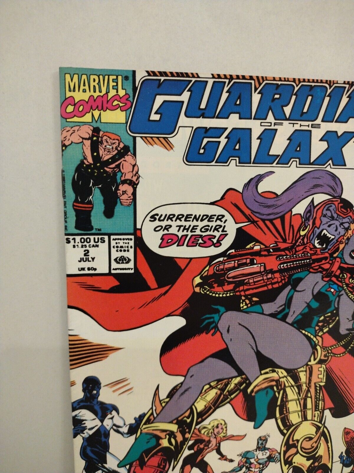 Guardians Of The Galaxy (1990) Marvel Comic Lot Set #1 2 Jim Valentino VF-NM