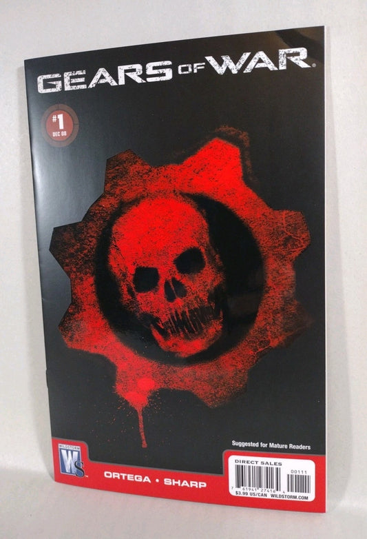 Gears of War #1 (2008) DC Wildstorm Comic W Bend F-VF