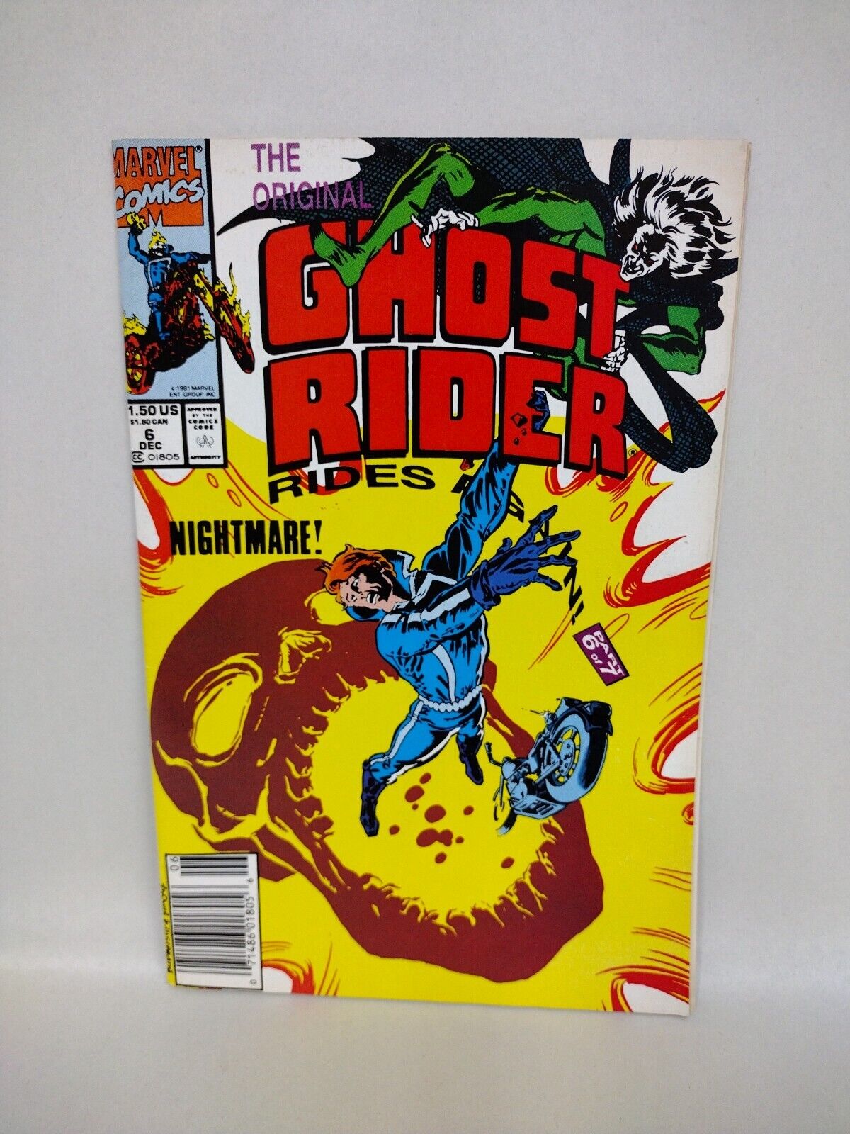 Original Ghost Rider (1991) Marvel Comic Reprint Series 2 3 4 5 6 7 Johnny Blaze