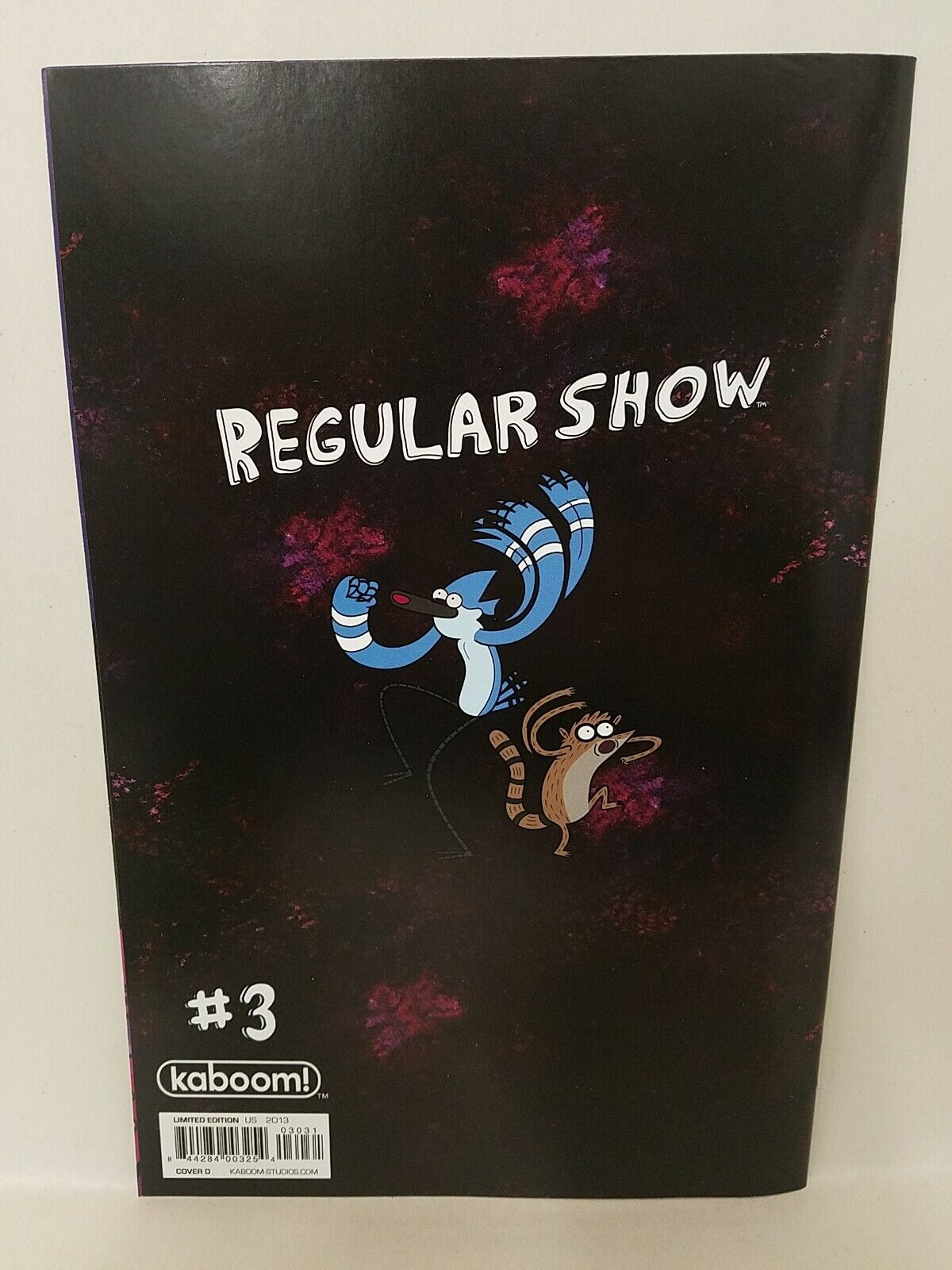 Regular Show #3 (2013) Rachel Saunders Cover D Variant Comic NM Cartoon Network