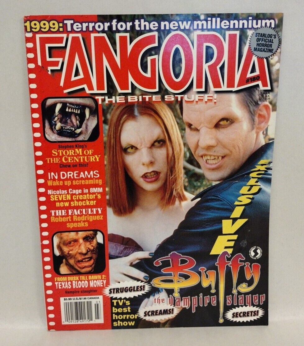 FANGORIA Magazine #180 BTVS In Dreams Faculty Dusk Till Dawn 2